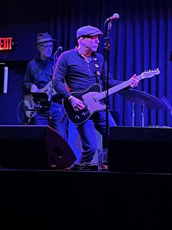 Playing my songs live is part of the art form

