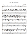"Let's Just Stay in Bed"- Sheet Music