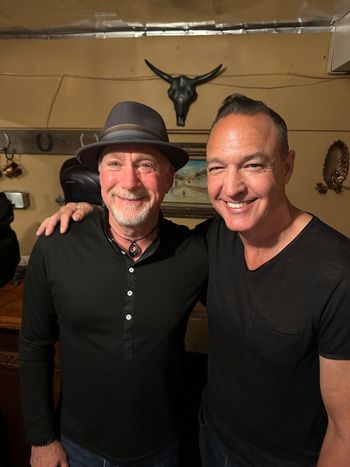 Dave & Singer-guitarist Randy Cordeiro of Super Diamond
