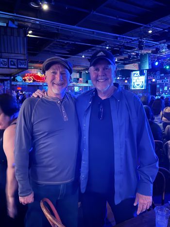 My old pal Scot Makin sharing a musical moment. He's witnessed many of my concerts over the years. It was so great to play this show in his neck of the woods so he could be part of this chapter of my musical journey.
