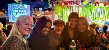 (L-R) Sue, Rachael, Renee & Pam rocking the the house. Love these ladies sooooo much!!
