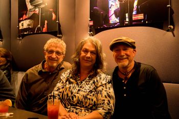 (L-R) Ted & Linda sharing a smile with me
