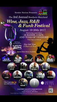 Southern Maryland Wine & Jazz Festival with Big New York & the Smooth Jazz All-Starz