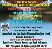 The 3rd Annual House on the Waterfront Weekender with Shelia Shabazz