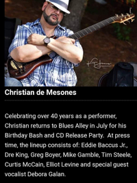 Christian de Mesones "They Call Me Big New York"