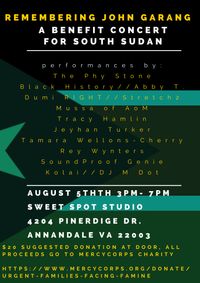 South Sudan Fundraiser Event with Black History