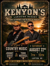 Todd Michael x Johnny Guest - LIVE @ Kenyon's Lakeside Resort