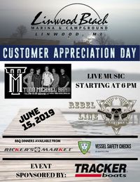 Todd Michael Band & Rebel Line at Linwood Beach Marina