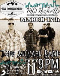 Todd Michael Band @ MC1 Nashville/Sony Music Showcase 
