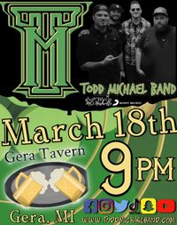 Todd Michael Band @ Gera Tavern 