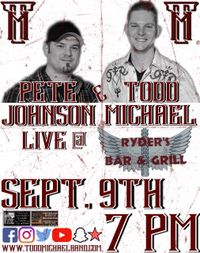 Todd Michael and Pete Johnson Unplugged at Ryder's Bar and Grill 