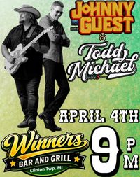 Todd Michael x Johnny Guest - LIVE @ Winner's Bar