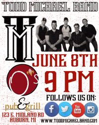 Todd Michael Band Live @ O's Pub and Grill