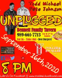 Todd Michael and Pete Johnson Unplugged at Bennett's Family Tavern 