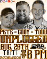 Todd Michael, Pete Johnson, and Cody Crawford at Tritt Foundation Jeep Poker Run 2020