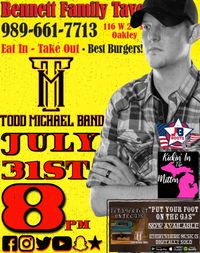Todd Michael Band @ Bennett's Family Tavern 