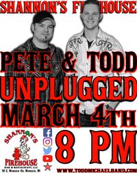 Todd Michael & Pete Johnson Unplugged