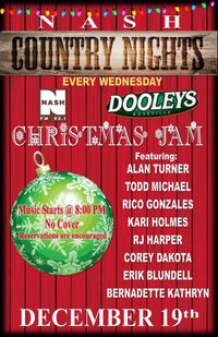 NASH Christmas Jam 2018 @ Dooley's 