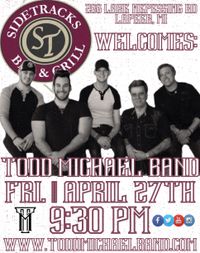 Todd Michael Band Live @ Sidetracks Bar and Grill