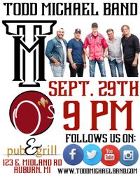 Todd Michael Band Live @ O's Pub and Grill