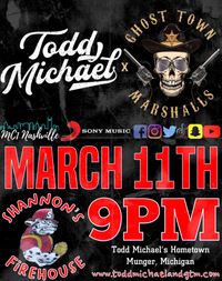 Todd Michael @ Shannon's Firehouse
