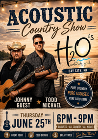Todd Michael x Johnny Guest - UNPLUGGED @ H2O's Waterside Grill 