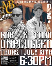 Todd Michael and Rob Dutcher Unplugged 