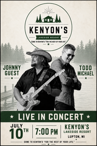 Todd Michael x Johnny Guest - LIVE @ Kenyon's Lakeside Resort
