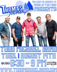 Todd Michael Band Live @ Thomas Twp Music in the Park