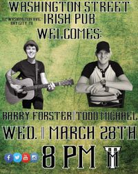 Todd Michael/Barry Forster Live at Washington Street Pub