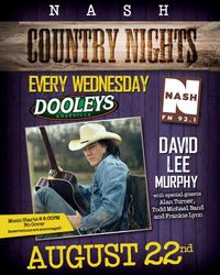 David Lee Murphy wsg Todd Michael Band, Alan Turner, and Frankie Lynn