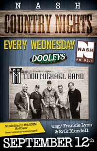 Todd Michael Band Live @ Dooley's for NASH Country Night