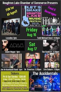 Todd Michael Band @ Let's Shake Houghton Lake Music Festival 2019
