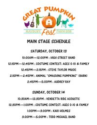 Todd Michael Band @ Great Pumpkin Festival