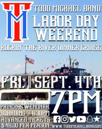 Todd Michael Band Rockin' Country River Dinner Cruise 