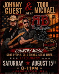 Todd Michael x Johnny Guest - LIVE @ RiverBillies 