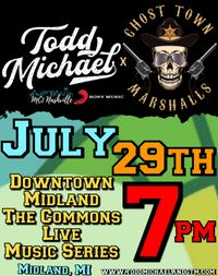 Todd Michael x GTM @ Downtown Midland Commons Live Music Series 