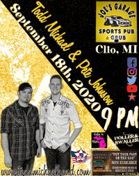 Todd Michael and Pete Johnson Unplugged at Joe's Garage 