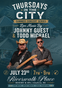 Todd Michael x Johnny Guest @ Thursdays In The City Gladwin at Riverwalk Place