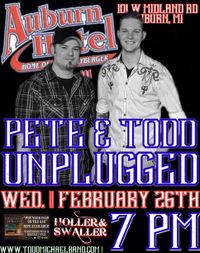 Todd Michael & Pete Johnson Unplugged