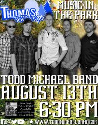 Todd Michael Band @ Thomas Twp Music In The Park