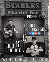 Todd Michael/Barry Forster Live at The Stables