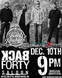 Todd Michael Band @ The Back Forty Saloon 