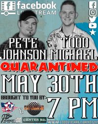 Todd Michael and Pete Johnson LIVE on Facebook 