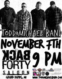 Todd Michael Band @ The Back Forty Saloon 