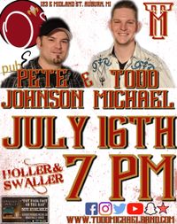 Todd Michael and Pete Johnson Unplugged at O's Pub and Grill 
