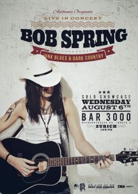 Bob Spring LIVE at Bar 3000