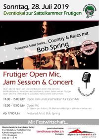 Bob Spring (solo) @ Open Mic