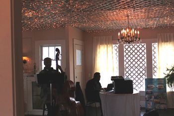 International Bassist Cleveland Eaton & Producer, Engineer Byron Thomas Recording Session for BeSong's album Songs In The Key of Love
