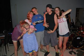 Mark and Rics family.
